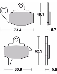 pastillas de freno moto brembo organicas 07ka10tt 2