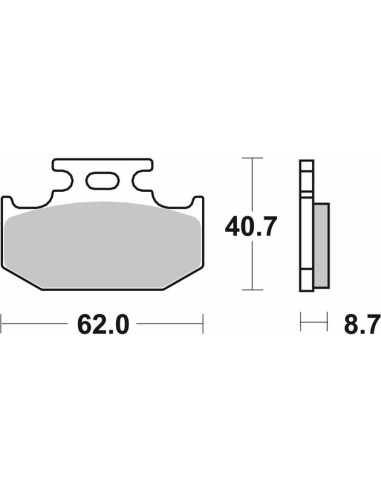 pastillas de freno moto brembo sinterizadas 07ka12sd