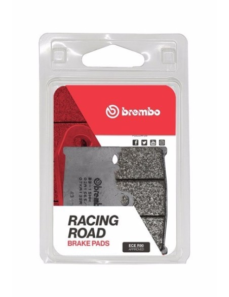 pastillas de freno moto brembo sinterizadas 07ka13sr