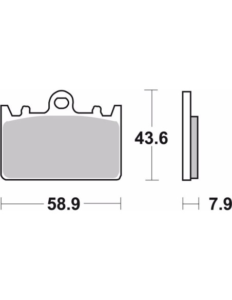 pastillas de freno moto brembo genuinas 07ka1406