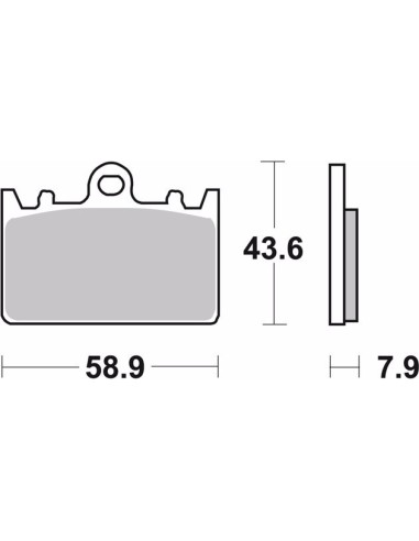 pastillas de freno moto brembo sinterizadas 07ka14sr