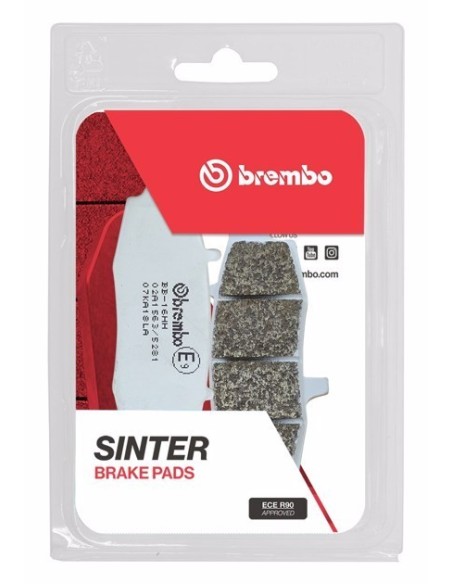 pastillas de freno brembo 07ka18la delanteras lado derecho