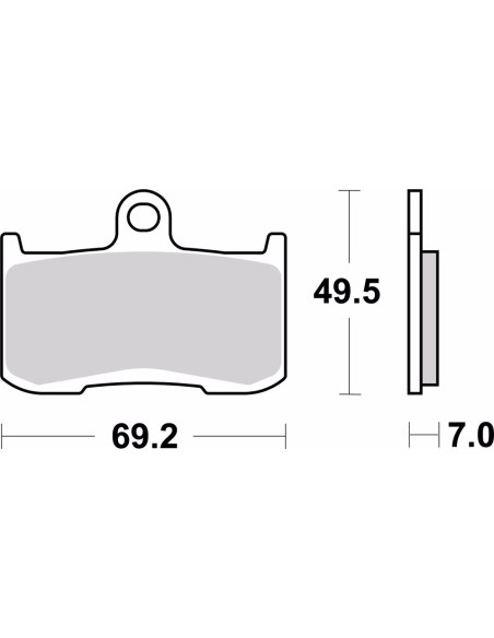 pastillas de freno moto brembo genuinas 07ka2305