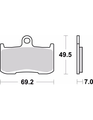 pastillas de freno moto brembo sinterizadas 07ka23la