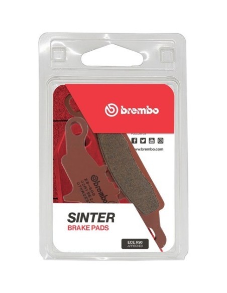 pastillas de freno moto brembo sinterizadas 07ka25sd