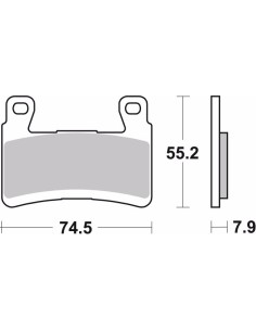pastillas de freno moto brembo de carbono 07ka29rc 2