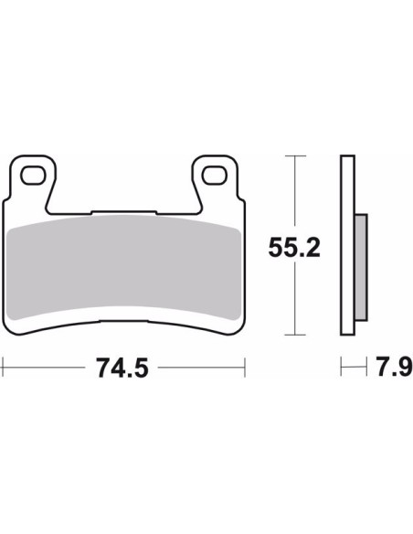 pastillas de freno moto brembo sinterizadas 07ka29sa
