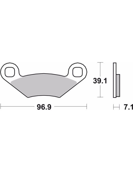 pastillas de freno moto brembo genuinas 07po0106