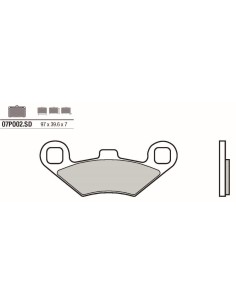 pastillas de freno moto brembo sinterizadas 07po02sd