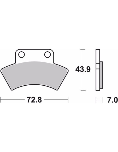 pastillas de freno moto brembo sinterizadas 07po03sd