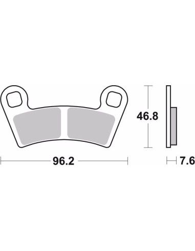 pastillas de freno moto brembo sinterizadas 07po09sd