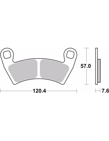 pastillas de freno moto brembo sinterizadas 07po10sd