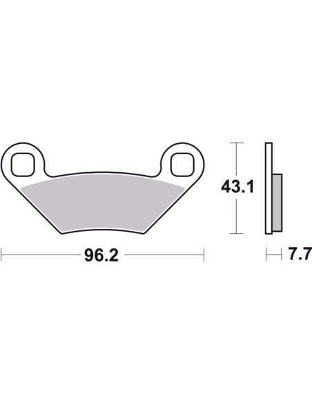 pastillas de freno moto brembo sinterizadas 07po11sd