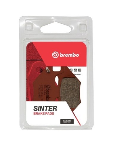 pastillas de freno moto brembo sinterizadas 07po12sd