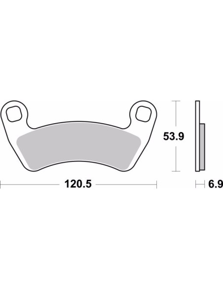 pastillas de freno moto brembo sinterizadas 07po17sd