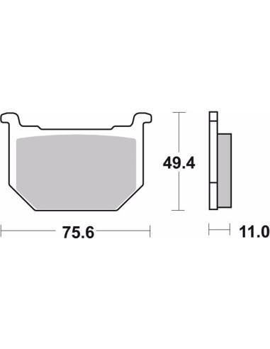 pastillas de freno moto brembo genuinas 07su0312