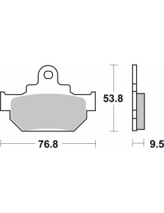 pastillas de freno moto brembo organicas 07su08tt 2