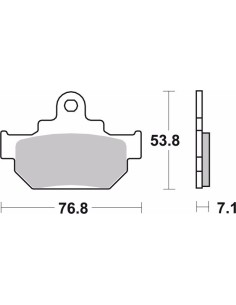 pastillas de freno moto brembo genuinas 07su0904 2
