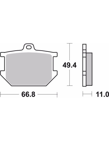 pastillas de freno moto brembo genuinas 07ya0309