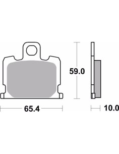 pastillas de freno moto brembo genuinas 07ya0809 2