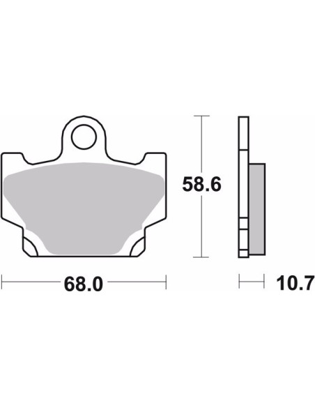 pastillas de freno moto brembo genuinas 07bb1011