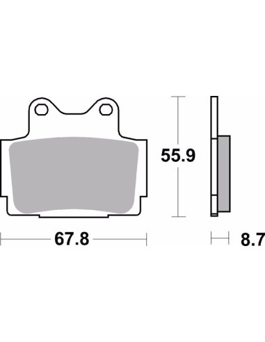 pastillas de freno moto brembo sinterizadas 07ya12sa