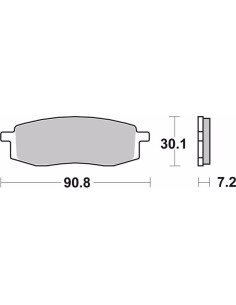 pastillas de freno moto brembo sinterizadas 07ya13sd 2