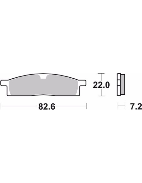 pastillas de freno moto brembo genuinas 07ya1605