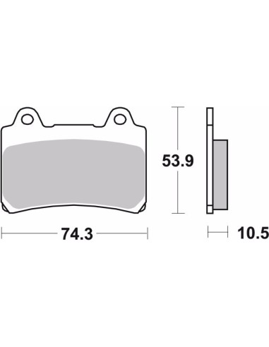 pastillas de freno moto brembo sinterizadas 07ya17sp