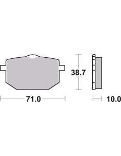 pastillas de freno moto brembo sinterizadas 07ya21la 2