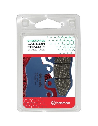 pastillas de freno moto brembo organicas 07ya21tt