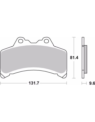 pastillas de freno moto brembo genuinas 07ya3108
