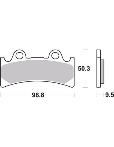 pastillas de freno moto brembo sinterizadas 07ya32sa
