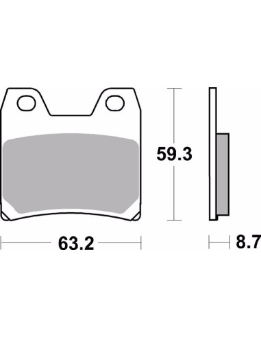 pastillas de freno moto brembo genuinas 07ya4007