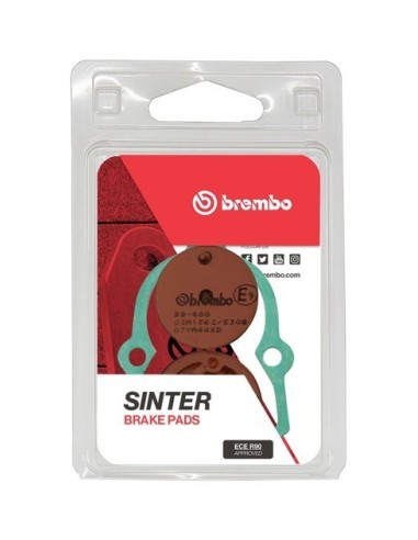 pastillas de freno moto brembo sinterizadas 07ya44sd