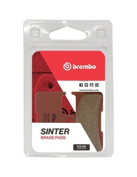 pastillas de freno moto brembo sinterizadas 07ya45sd