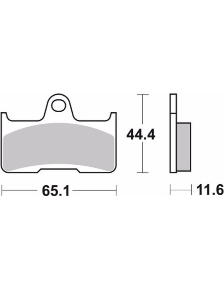 pastillas de freno moto brembo sinterizadas 07ya45sd