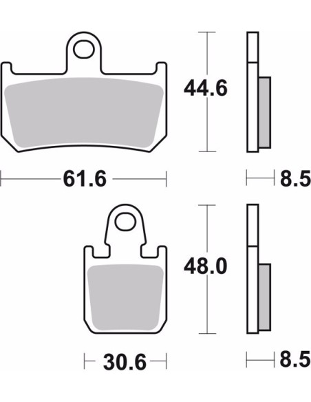 pastillas de freno moto brembo de carbono 07ya46rc