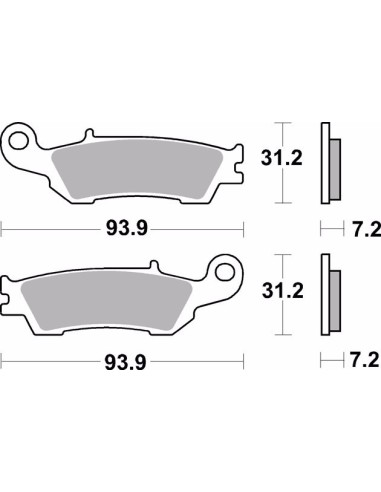 pastillas de freno moto brembo sinterizadas 07ya47sx