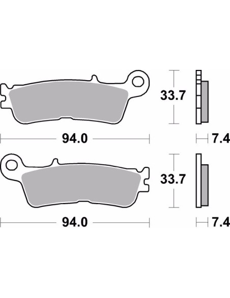 pastillas de freno moto brembo sinterizadas 07ya55sx