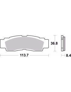 pastillas de freno moto brembo sinterizadas 07ya56sd 2