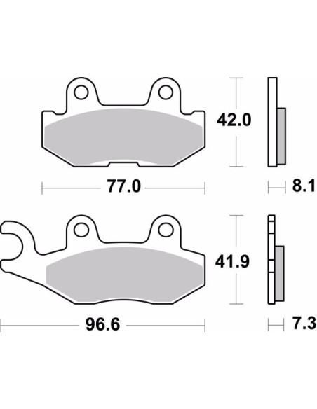 pastillas de freno moto brembo sinterizadas 07ya58sd