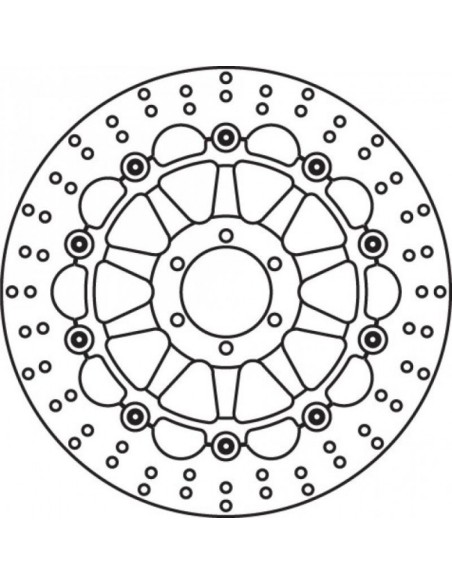 disco de freno brembo genuine ducati guzzi yamaha 108489993