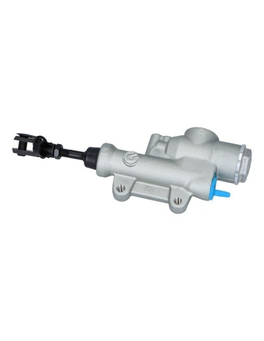 bomba de freno trasera moto brembo 10850520 ps12 plata con deposito integrado
