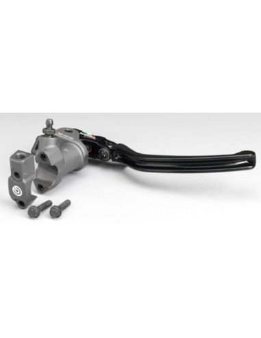 abrazadera bomba de freno brembo con soporte de espejo m10x1 25 izquierda