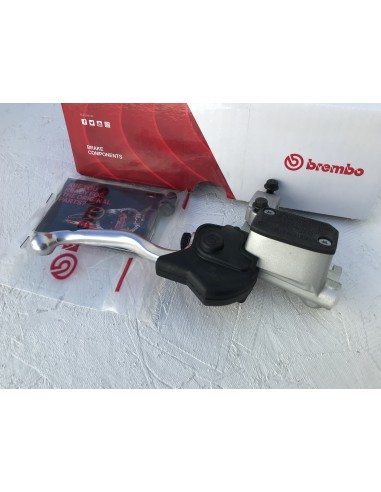 bomba de freno brembo ps 10 16 con deposito integrado off road mx ref 110d08710