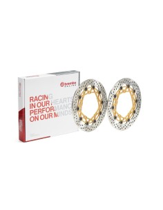 pareja de discos de freno brembo racing 300mm supersport 208973719