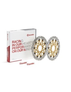 pareja discos de freno brembo racing 320mm supersport 208973722