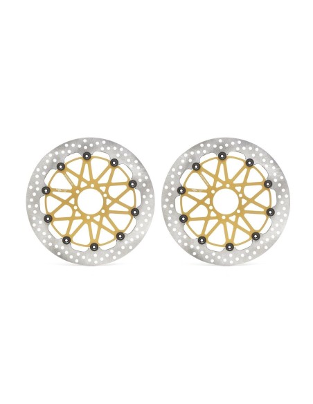 pareja discos de freno brembo racing 320mm supersport 208973725