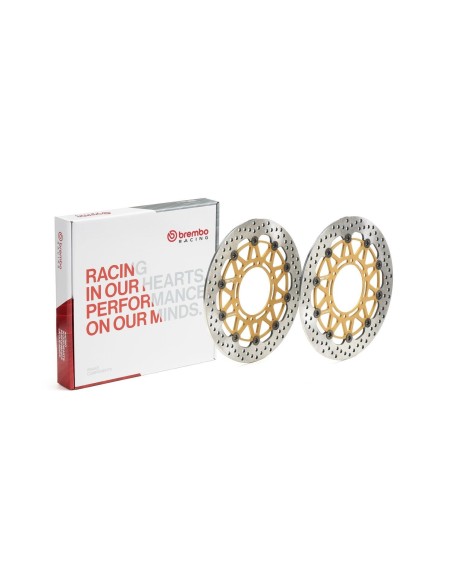 pareja discos de freno brembo racing 320mm supersport suzuki gsx r 208973725